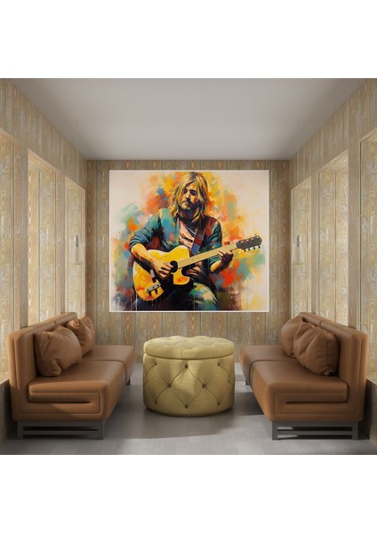 Kurt Cobain Cam Tablosu - Soyut Dışavurumcu Sözler - Kurt Cobain Duvar Dekorasyonu Ev Dekorasyonu Cam Sanatı fiyatları