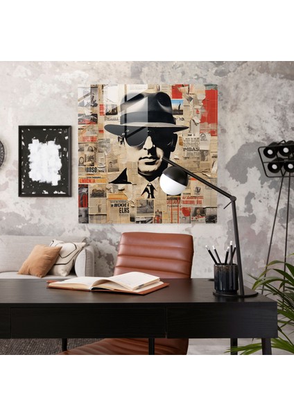 Süreal Hikayeler - Mafya Temalı Cam Tablo Sanatı modelleri