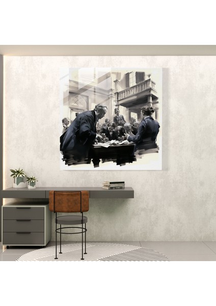 Hukuk ve Düzen Cam Tablo - Hukuk Cam Tablo Avukatlar fiyatları