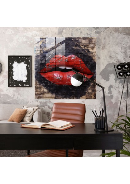 Dokunsal Öpücük Cam Tablo - Öpücük Cam Sanatı Cam Tablo fiyatları