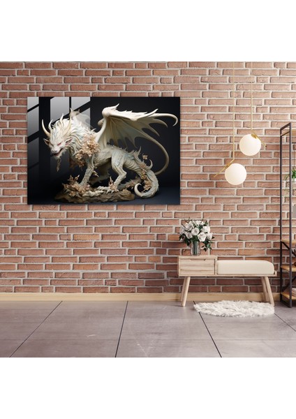 Mitoloji Cam Sanatı - Gerçekçi Heykel - Mitoloji Mitolojik Yaratık Mitoloji Detaylı Işçilik modelleri