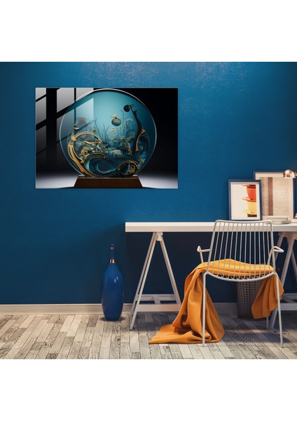 Kuzey Mitolojisi Cam Tablosu - Mitoloji Cam Tablo Ev Dekorasyonu Cam Sanatı fiyatları