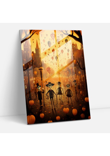 Los Muertos Duvar Dekorasyonu - Ev Dekorasyonu Oyunbaz Masalsı Illüstrasyon