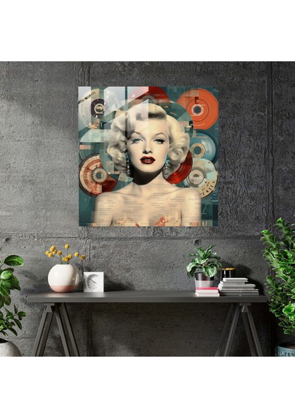 Marilyn Monroe Cam Tablo - Alıntı Koleksiyonu - Marilyn Monroe Ünlü Alıntılar Alıntı Koleksiyonu Bilgelik modelleri