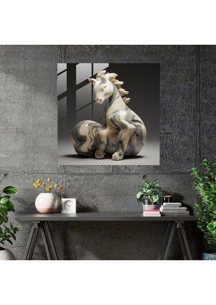 Mermer Cam Sanatı - Masalsı Hayvan Heykeli - Duvar Dekorasyonu Için Marmer Cam Sanatı Hayvan Heykeli modelleri