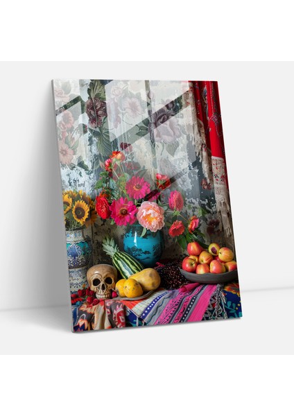 Frida Kahlo Tarzı Ev Dekorasyonu - Frida Kahlo Eserleri Ev Dekorasyonu Duvar Dekorasyonu Modern Sanat