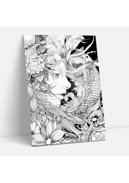 Mannerism Cam Tablo - Detaylı Desenler