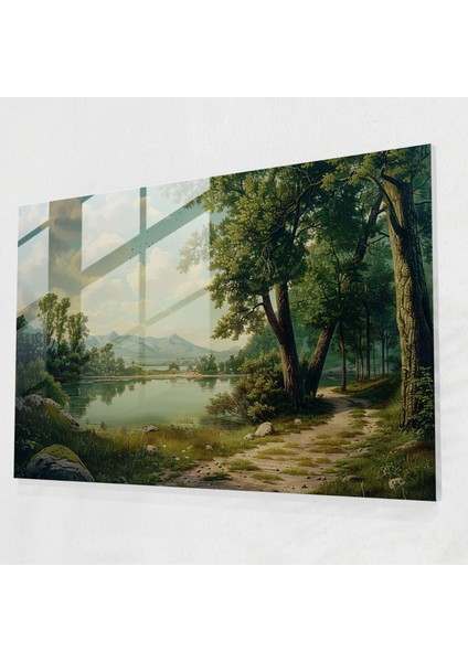 Neoklasik Cam Sanatı - Ev Dekorasyonu Cam Sanatı Cam Duvar Sanatı