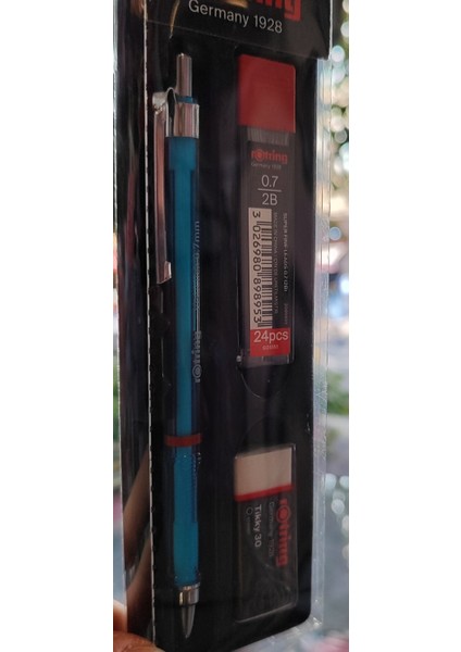 Rotring Visuclick 0,7 Uçlu Kurşun Kalem Seti Mavi