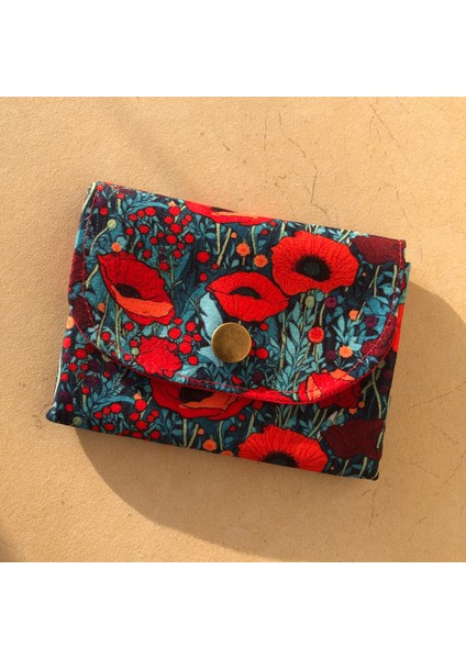 Çok Renkli Bayan Cüzdan (Mutsaçku Tasarım - El Yapımı)
