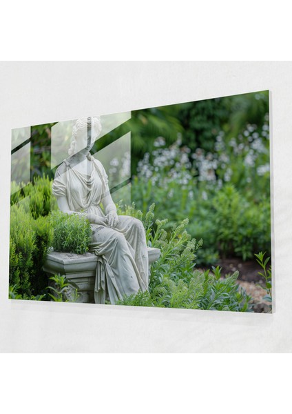 Neoklasik Cam Duvar Sanatı - Cam Tablo Duvar Dekorasyonu Cam Sanatı