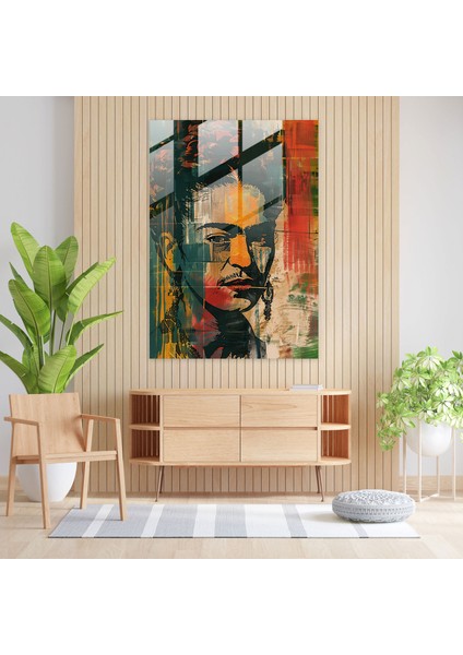 Frida Kahlo Tarzı Duvar Dekorasyonu - Kanvas Tablo Cam Sanatı Duvar Dekorasyonu modelleri