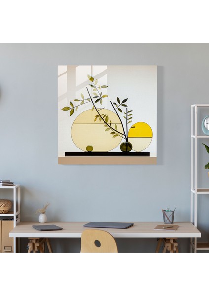 Limon Ağacı Huzuru Cam Tablo - Minimalist Limon Ağacı Tablosu Cam Tablo Duvar Dekorasyonu fiyatları