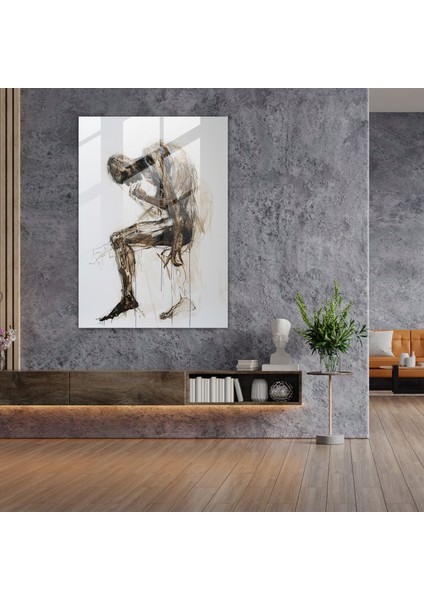 Mannerism Ifadeler Cam Tablo - Mannerism Cam Tablo Cam Sanatı Duvar Dekorasyonu modelleri