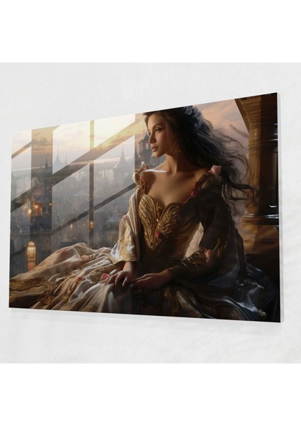 Ortaçağ Cam Sanatı - Ortaçağ Zenginlik Duvar Dekorasyonu Kale