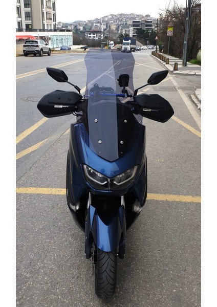 Revolt Rsx6 Siperlik Ön Cam 2024-2025 Model 72CM Füme Renkli 4mm Uzun Cam