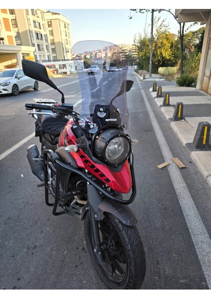 Suzuki V-Strom Dl 250 Siperlik Ön Cam 2017-2020 Model 51CM Füme Renkli 4mm fiyatları