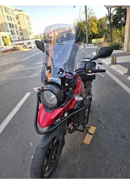 Suzuki V-Strom Dl 250 Siperlik Ön Cam 2017-2020 Model 51CM Füme Renkli 4mm indirimleri