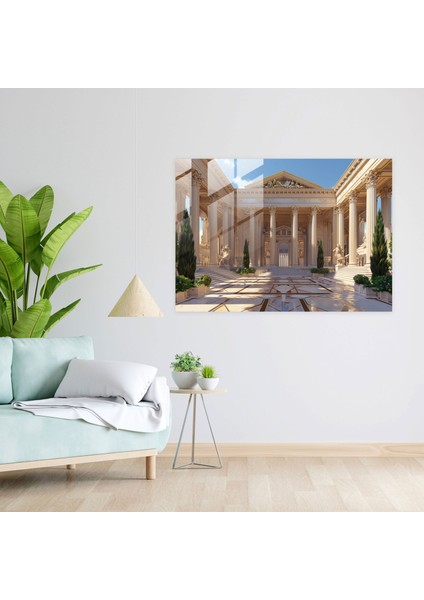 Neoklasik Ev Dekorasyonu - Cam Tablo Duvar Dekorasyonu fiyatları