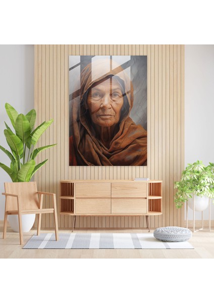 Yaşlıların Modern Sanatı - Yaşlıların Cam Sanatı Cam Duvar Sanatı Duvar Dekorasyonu modelleri