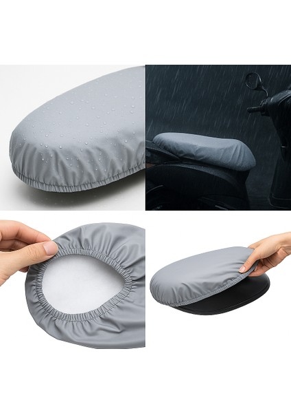 Peugeot Ninja 103 Su Geçirmez Branda Motosiklet Sele Kılıfı – Lastikli, Uv Korumalı (Gri) fiyatları