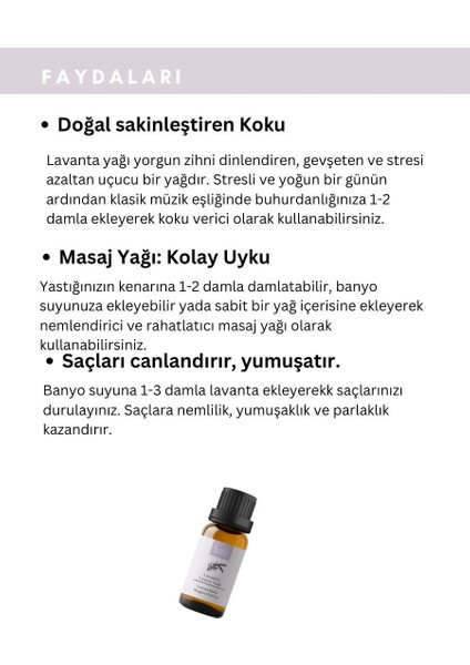 Lavanta Yağı