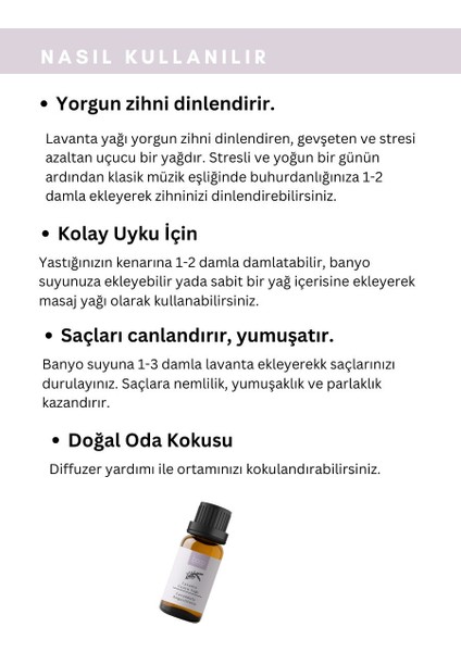Lavanta Yağı