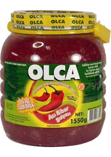 Acı Biber Salçası 1550 gr