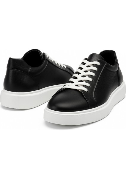 GR0365 Hakiki Yumuşak Floter Deri Üst Kalite Yüksek Kalın Eva Taban Hafif Sneaker Ayakkabı