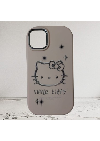 iPhone 13 Pro Max Hello Kitty Kabartmalı Kaliteli Silikon Telefon Kılıfı fiyatları