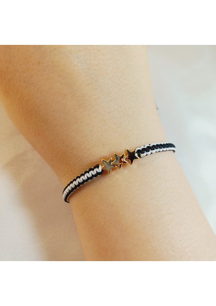 3 Yıldızlı Beşiktaş Makrome Taraftar Bileklik, Siyah Beyaz Beşiktaş Bileklik, Maç Aksesuarı, İp Bileklik, Taraftar Bileklik, Makrome Bileklik, Taraftar Hediyesi, Bjk Beşiktaş Aksesuarı fiyatları