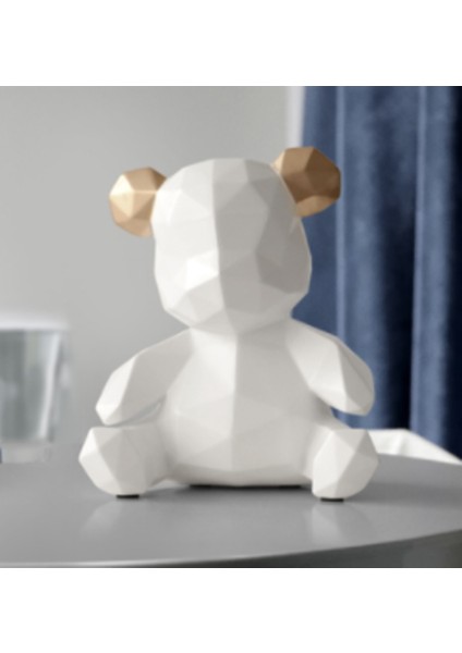 Teddy Bear Figürinler Para Kutusu Hediye Düğün Saklama Kutusu Para Çocuklar Için Paraları Tutucular Kutusu Çocuk Oyuncak Coin Bank (16 * 18 * 12 cm) (Yurt Dışından) modelleri
