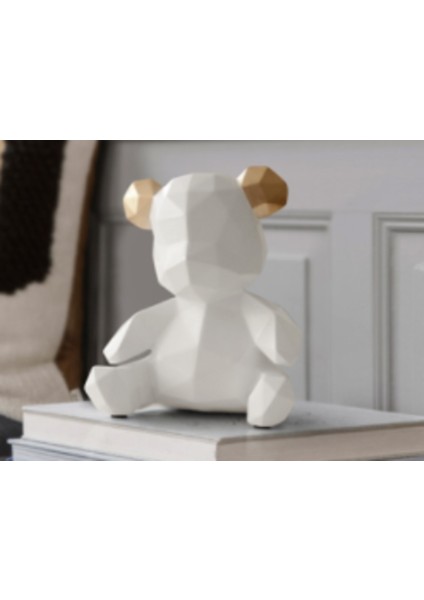 Teddy Bear Figürinler Para Kutusu Hediye Düğün Saklama Kutusu Para Çocuklar Için Paraları Tutucular Kutusu Çocuk Oyuncak Coin Bank (16 * 18 * 12 cm) (Yurt Dışından) fırsatları