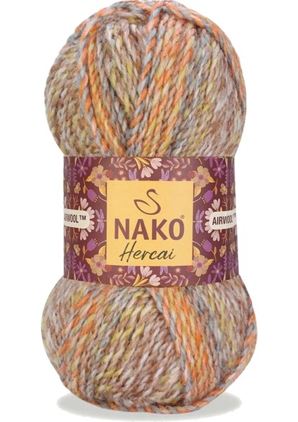 5 Adet Hercai Ebruli Hırka Kazak Atkı Bere El Örgü Ipi Yünü 76035 fiyatları