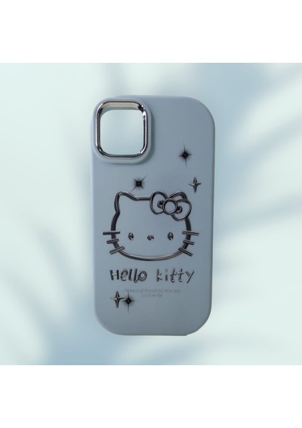 iPhone 13 Pro Max Hello Kitty Kabartmalı Kaliteli Silikon Telefon Kılıfı fiyatları