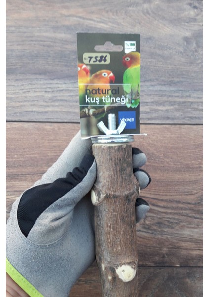 Venty Doğal Papağan Tüneği 51 cm | Macaw, Kakadu, Jako, Amazon, Eklektus, Kayık, Alexander - T586 indirimleri