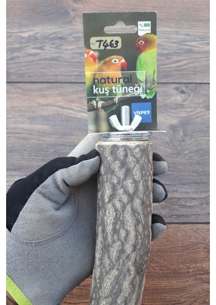 Venty Doğal Papağan Tüneği 36.5 cm / Çapı 43 mm | Kalın Tünek | Macaw, Kakadu, Jako, Amazon, Eklektus, Kayık, Alex. - T463 indirimleri