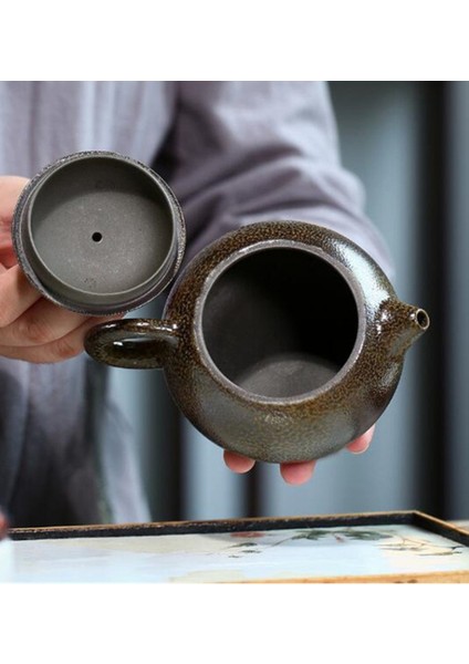 Çay potu mor kil xishi çaydanlıklar retro yakacak odun fırın el yapımı su ısıtıcısı özelleştirilmiş çay töreni malzemeleri | çaydanlıklar (Yurt Dışından) indirimleri