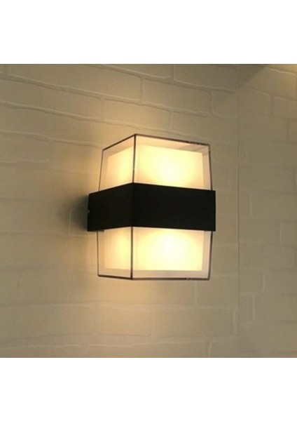 12W LED Duvar Aplik, 3200K Gün Işığı, Beyaz, Şık ve Enerji Tasarruflu modelleri