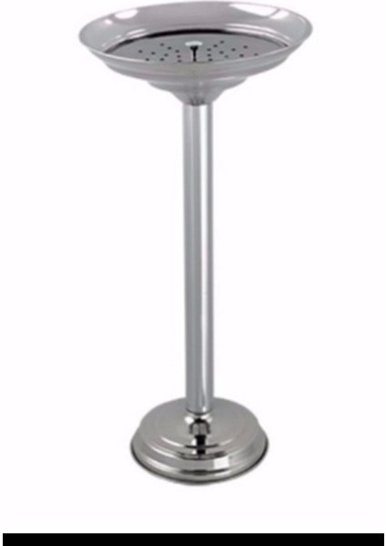 Şampanya Ayaklı Metal Küllük 31X31X65 cm ROYALEKS-CLK-497