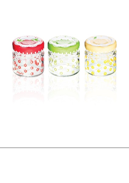 Mini Yuvarlak Saklama Kavanozu Fruit ROYALEKS-SGM07560