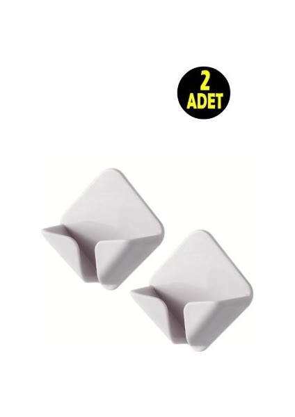 2 ADET Kendinden Yapışkanlı Kablo Tv Internet Şarj Kablosu Fiş Tutucu Eşya Düzenleyici Organizatör