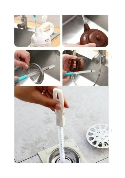 Petek Kalorifer Gider Lavabo Banyo Klozet Borusu Tıkanıklığı Açıcı Açma Temizleme Fırçası Teli fırsatları