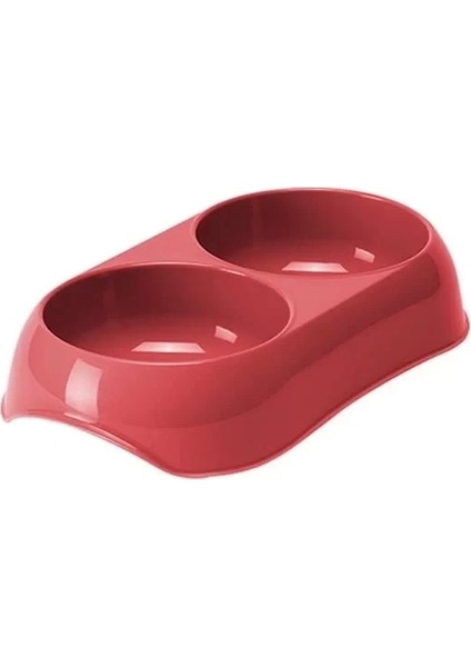 Moderna Gusto Köpek ve Kedi Mama Kabı Kırmızı 2X200 ml