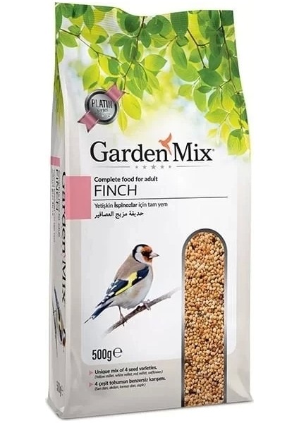 Garden Mix Platin Hint Bülbülü Yemi 500 gr