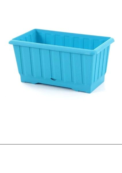 Klasik Balkon Çiçek ve Bitki Saksısı No:1 - 4.3 Litre ROYALEKS-S231