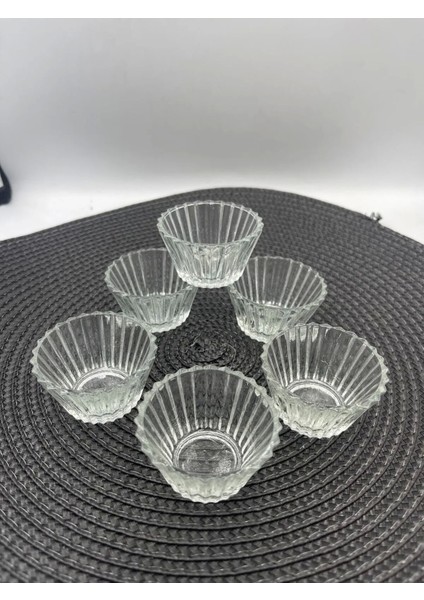 Cam Mini Sosluk, Lokumluk 6'lı ROYALEKS-RG-2023 fiyatları