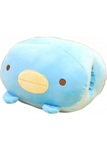 Sıcak El Yastık Peluş Yavru Dinozor Penguen Bebekler Dolması Köşe Yaratık Oyuncaklar (30X20 Cm) (Yurt Dışından) modelleri