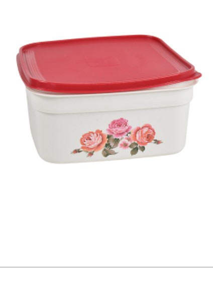 2,5 Lt Kare Saklama Kabı ROYALEKS-ÖZM148