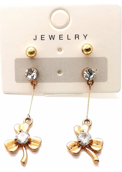 Renkli Kararmaz Balık Figürlü Lüks Küpe